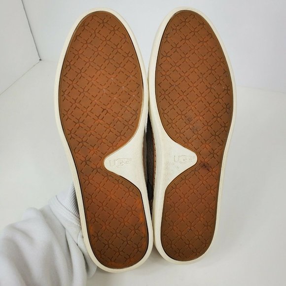 Ugg Womens Adley Perf 1018375 Gray Slip On Sneakers Size 9.5 - Picture 7 of 8